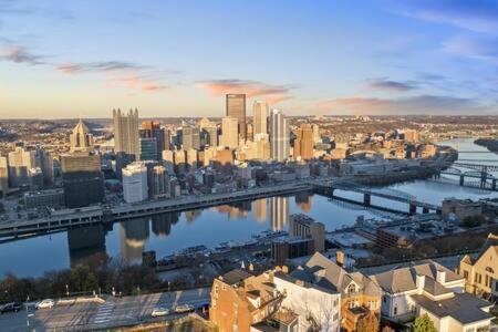 Apartamento Charming Studio-Panoramic View-Your Pittsburgh Sanctuary Exterior foto