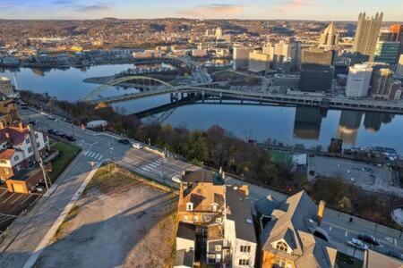 Apartamento Charming Studio-Panoramic View-Your Pittsburgh Sanctuary Exterior foto