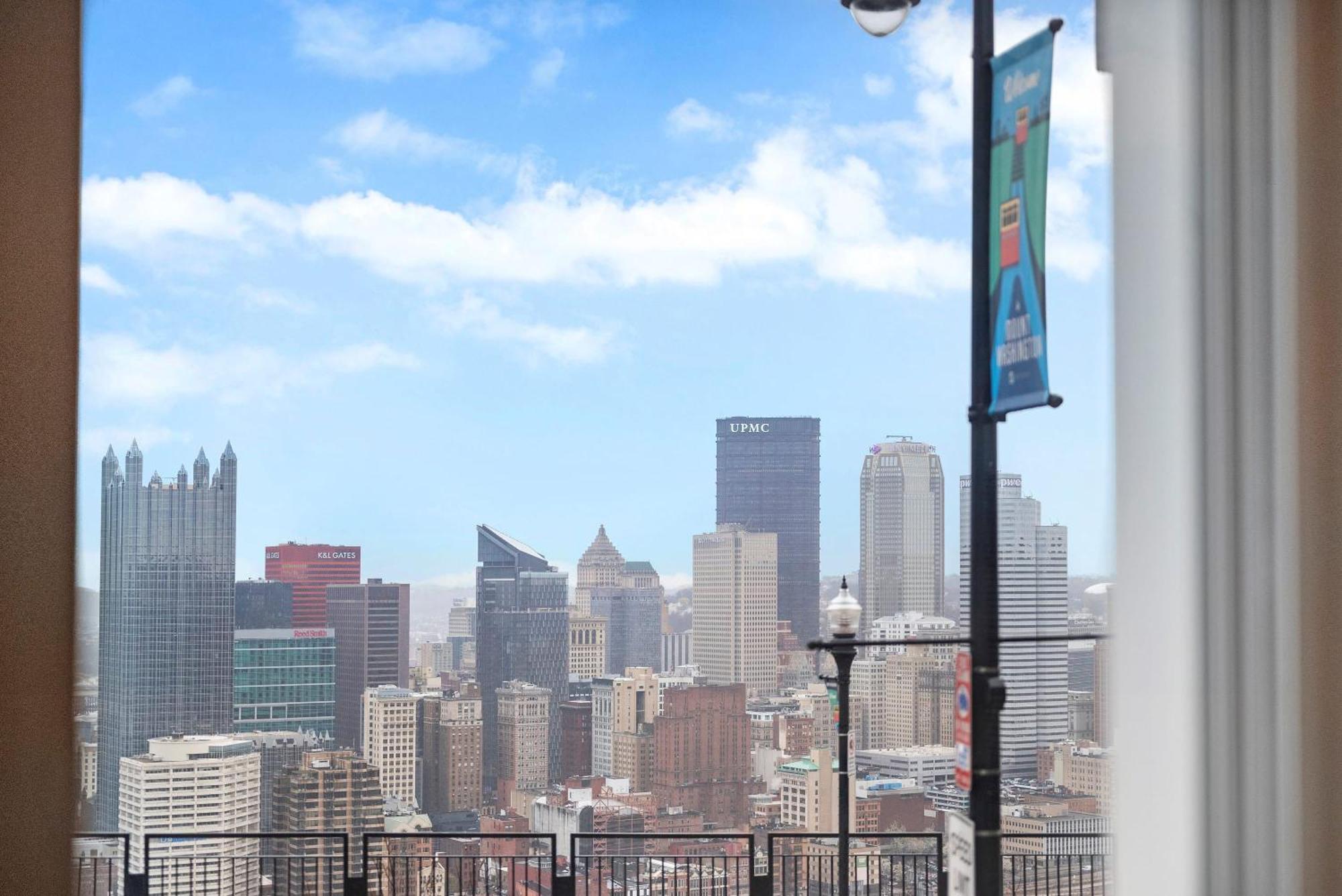 Apartamento Charming Studio-Panoramic View-Your Pittsburgh Sanctuary Exterior foto